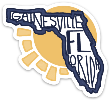 Gainesville FL Sticker