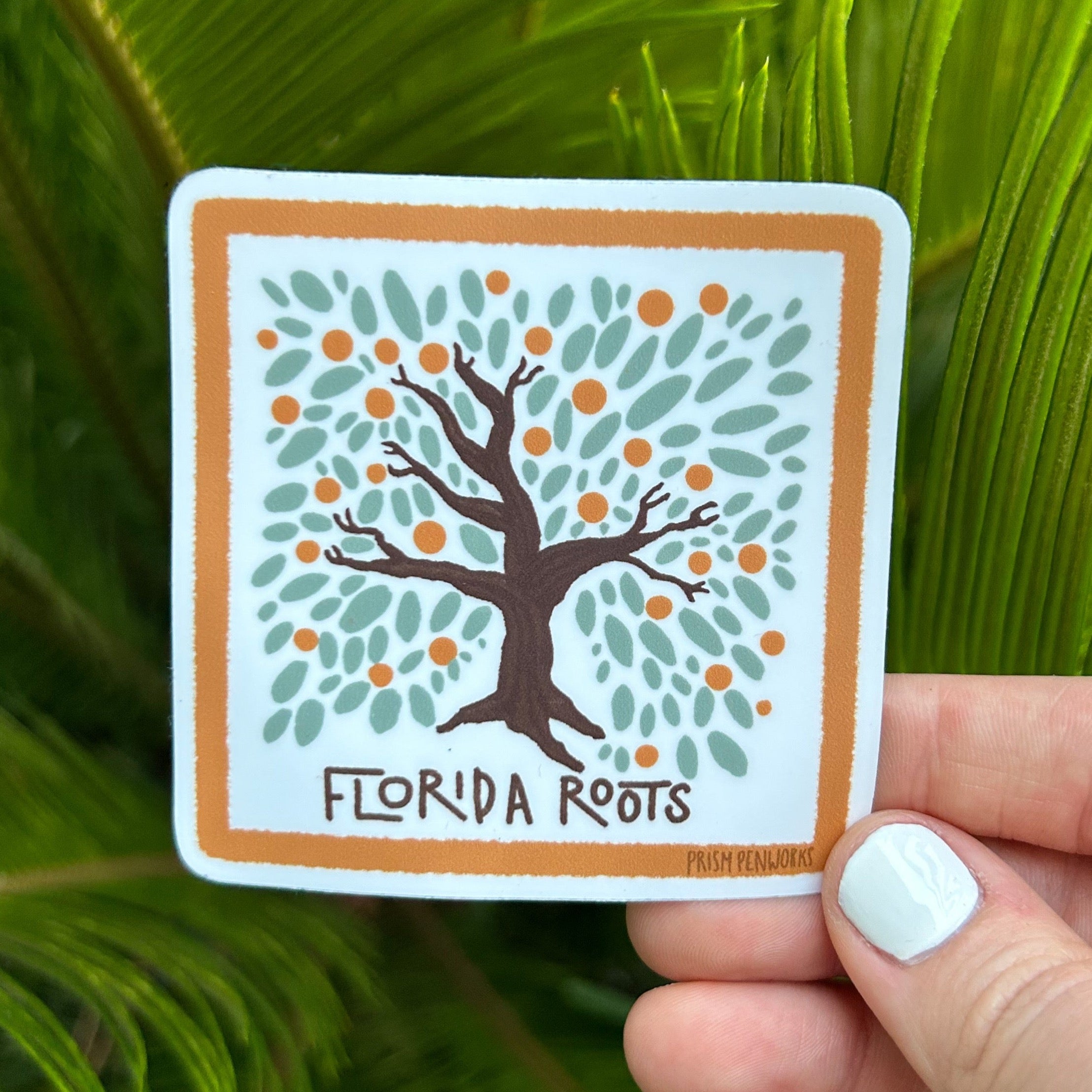 Florida Roots Sticker – Prism Penworks, LLC.