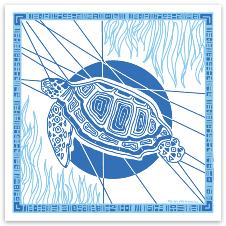 Sea Turtle Sticker